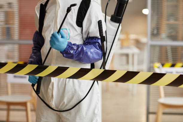 Professional Trauma Scene Cleanup technician working in Ozark, AR